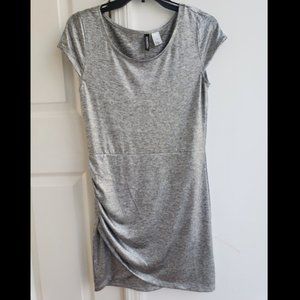 H&M Divided Metallic Silver Mini Party Dress
